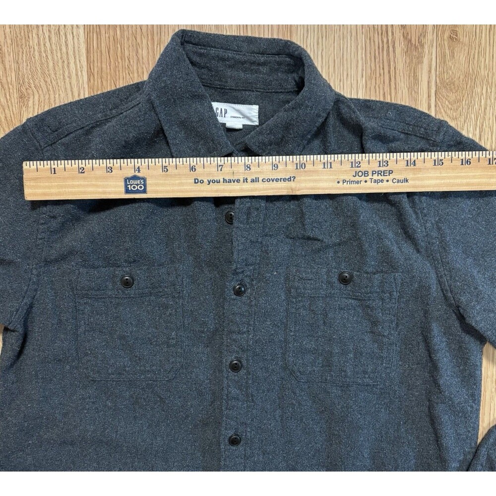 Love OSU BUCKEYES Upcycled Flannel Shirt Small Ohio State University Football - Picture 6 of 10
